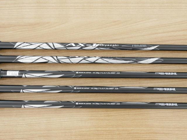 Iron set : XXIO : ชุดเหล็ก XXIO Forged 6 (ปี 2019) มีเหล็ก 6-Pw (5 ชิ้น) ก้านกราไฟต์ Miyazaki AX-1 Flex SR
