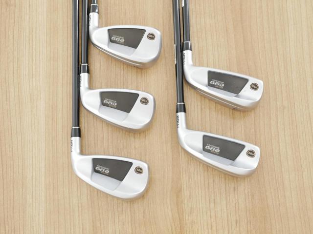 Iron set : PRGR : ชุดเหล็กกระเทย PRGR Super Egg Evolution (รุ่นล่าสุด ออกปี 2024 ตัวท๊อปสุด หน้าเด้งเกินกฏ ใช้แข่งไม่ได้ ตีไกลมากๆ) มีเหล็ก 6-Pw (5 ชิ้น) ก้านกราไฟต์ Flex R (M-37)