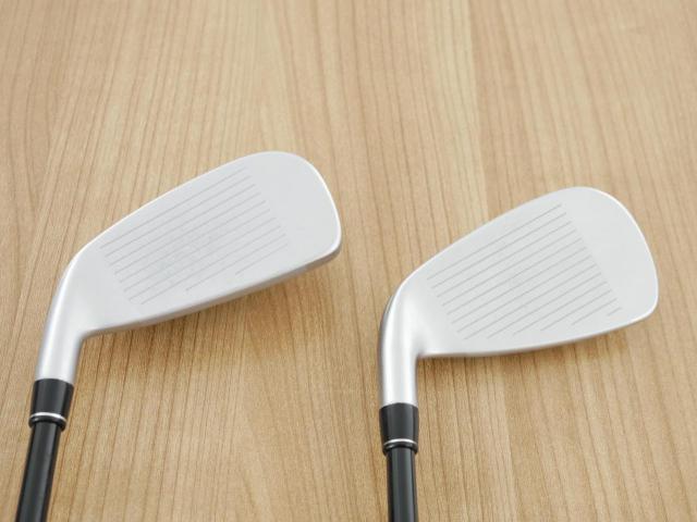 Iron set : PRGR : ชุดเหล็กกระเทย PRGR Super Egg Evolution (รุ่นล่าสุด ออกปี 2024 ตัวท๊อปสุด หน้าเด้งเกินกฏ ใช้แข่งไม่ได้ ตีไกลมากๆ) มีเหล็ก 6-Pw (5 ชิ้น) ก้านกราไฟต์ Flex R (M-37)