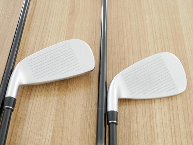 Iron set : PRGR : ชุดเหล็กกระเทย PRGR Super Egg Evolution (รุ่นล่าสุด ออกปี 2024 ตัวท๊อปสุด หน้าเด้งเกินกฏ ใช้แข่งไม่ได้ ตีไกลมากๆ) มีเหล็ก 6-Pw (5 ชิ้น) ก้านกราไฟต์ Flex R (M-37)