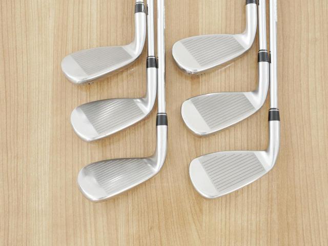 Iron set : PRGR : ชุดเหล็ก PRGR RS Red (รุ่นปี 2020 หน้าเด้ง ตีไกลมาก) มีเหล็ก 6-Pw,Aw (6 ชิ้น) ก้านเหล็ก NS Pro 80 Flex SR (M-40)