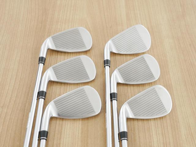 Iron set : PRGR : ชุดเหล็ก PRGR RS Red (รุ่นปี 2020 หน้าเด้ง ตีไกลมาก) มีเหล็ก 6-Pw,Aw (6 ชิ้น) ก้านเหล็ก NS Pro 80 Flex SR (M-40)