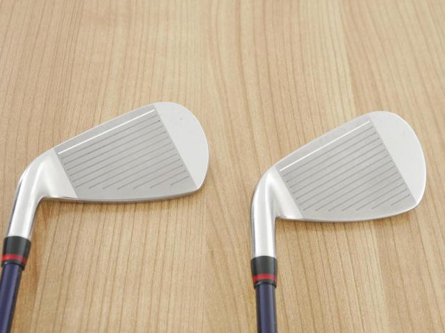 Iron set : Daiwa : ชุดเหล็ก Daiwa OnOff AKA (ออกปี 2021 หน้าเด้ง Maraging ยืดยุบได้ ตีง่าย นุ่ม ไกลมากๆ) มีเหล็ก 6-Pw,Aw,Sw (7 ชิ้น) ก้านกราไฟต์ Flex R