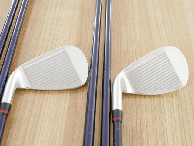 Iron set : Daiwa : ชุดเหล็ก Daiwa OnOff AKA (ออกปี 2021 หน้าเด้ง Maraging ยืดยุบได้ ตีง่าย นุ่ม ไกลมากๆ) มีเหล็ก 6-Pw,Aw,Sw (7 ชิ้น) ก้านกราไฟต์ Flex R