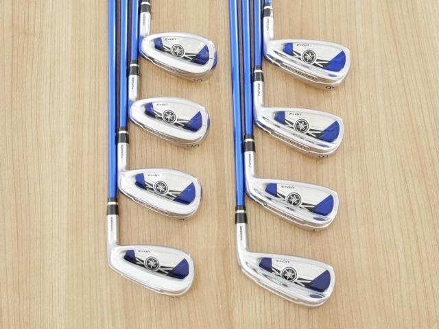 Iron set : Yamaha : ชุดเหล็ก Yamaha Inpres UD+2 (ปี 2018 ตีไกลที่สุด ไกลกว่าเหล็กทั่วไป 2 เบอร์) มีเหล็ก 6-Pw,Aw,As,Sw (8 ชิ้น) ก้านกราไฟต์ Flex SR