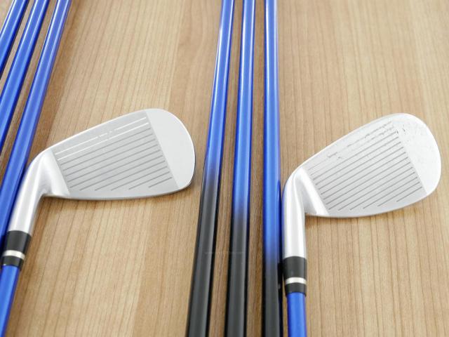 Iron set : Yamaha : ชุดเหล็ก Yamaha Inpres UD+2 (ปี 2018 ตีไกลที่สุด ไกลกว่าเหล็กทั่วไป 2 เบอร์) มีเหล็ก 6-Pw,Aw,As,Sw (8 ชิ้น) ก้านกราไฟต์ Flex SR