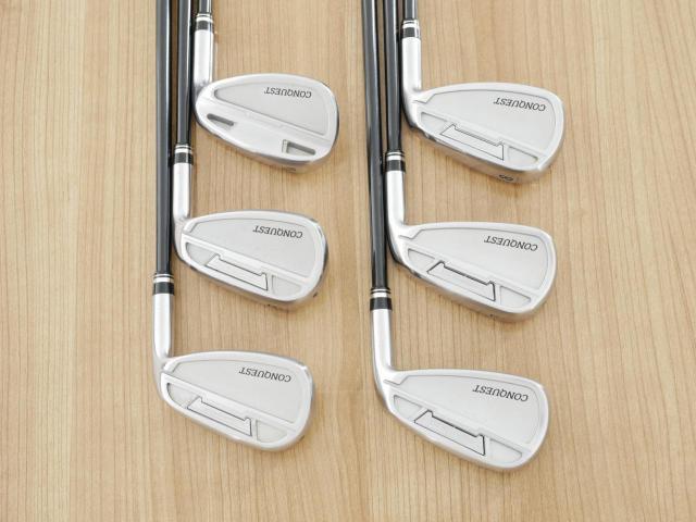 Iron set : Maruman : ชุดเหล็ก Maruman Majesty Conquest (รุ่นท๊อปสุด ออกปี 2022 ของใหม่ 6 หมื่นบาท) มีเหล็ก 6-Pw,Pa (6 ชิ้น) ก้านกราไฟต์ Flex SR