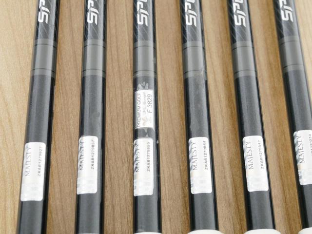 Iron set : Maruman : ชุดเหล็ก Maruman Majesty Conquest (รุ่นท๊อปสุด ออกปี 2022 ของใหม่ 6 หมื่นบาท) มีเหล็ก 6-Pw,Pa (6 ชิ้น) ก้านกราไฟต์ Flex SR