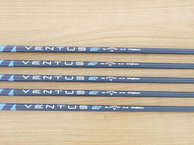 Iron set : Callaway : ชุดเหล็ก Callaway Paradym (รุ่นปี 2023 Japan Spec.) มีเหล็ก 6-Pw (5 ชิ้น) ก้านกราไฟต์ Fujikura VENTUS TR 5 Flex R