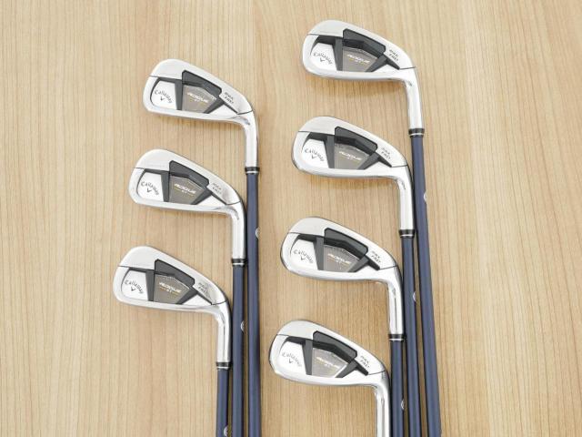 Iron set : Callaway : ชุดเหล็ก Callaway Rogue ST Max Fast (ออกปี 2022 ตีง่ายที่สุด ไกลสุดของ Callaway) มีเหล็ก 5-Pw,Aw (7 ชิ้น) ก้านกราไฟต์ Mitsubishi VANQUICH 5 Flex S