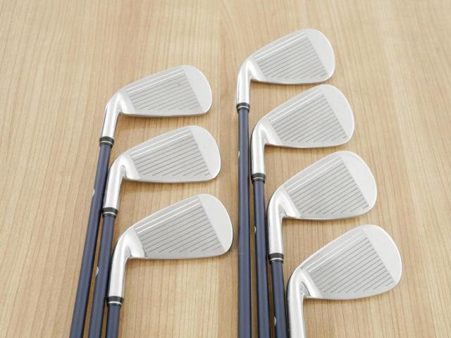 Iron set : Callaway : ชุดเหล็ก Callaway Rogue ST Max Fast (ออกปี 2022 ตีง่ายที่สุด ไกลสุดของ Callaway) มีเหล็ก 5-Pw,Aw (7 ชิ้น) ก้านกราไฟต์ Mitsubishi VANQUICH 5 Flex S