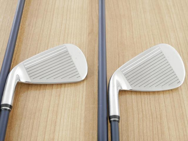 Iron set : Callaway : ชุดเหล็ก Callaway Rogue ST Max Fast (ออกปี 2022 ตีง่ายที่สุด ไกลสุดของ Callaway) มีเหล็ก 5-Pw,Aw (7 ชิ้น) ก้านกราไฟต์ Mitsubishi VANQUICH 5 Flex S