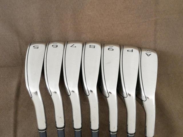 Iron set : Callaway : ชุดเหล็ก Callaway Rogue ST Max Fast (ออกปี 2022 ตีง่ายที่สุด ไกลสุดของ Callaway) มีเหล็ก 5-Pw,Aw (7 ชิ้น) ก้านกราไฟต์ Mitsubishi VANQUICH 5 Flex S