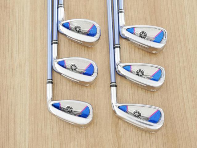 Lady club : All : ชุดเหล็ก Yamaha Inpres UD+2 (ปี 2018 ตีไกลที่สุด ไกลกว่าเหล็กทั่วไป 2 เบอร์) มีเหล็ก 7-Pw,Aw,Sw (6 ชิ้น) ก้านกราไฟต์ Flex L