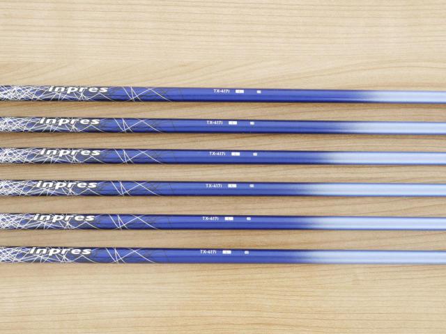 Lady club : All : ชุดเหล็ก Yamaha Inpres UD+2 (ปี 2018 ตีไกลที่สุด ไกลกว่าเหล็กทั่วไป 2 เบอร์) มีเหล็ก 7-Pw,Aw,Sw (6 ชิ้น) ก้านกราไฟต์ Flex L