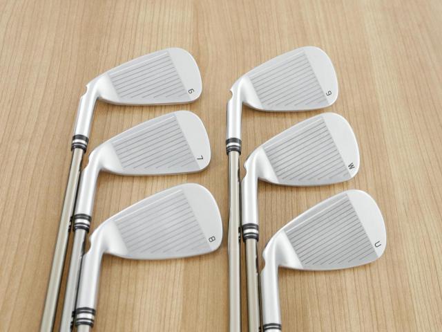 Iron set : Ping : ชุดเหล็ก Ping G440 (รุ่นล่าสุด ออกปี 2025 Japan Spec. ใบใหญ่ ง่าย ไกล) มีเหล็ก 6-W,U (6 ชิ้น) ก้านกราไฟต์ Ping Tour 2.0 85 Flex S