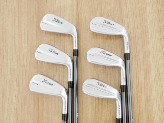 Lady club : All : ชุดเหล็ก Titleist T250 Forged Launch Spec (รุ่นล่าสุด ออกปี 2025 Japan Spec) มีเหล็ก 5-Pw (6 ชิ้น) ก้านกราไฟต์ Mitsubishi MMT 45 Flex R4 (Lady)
