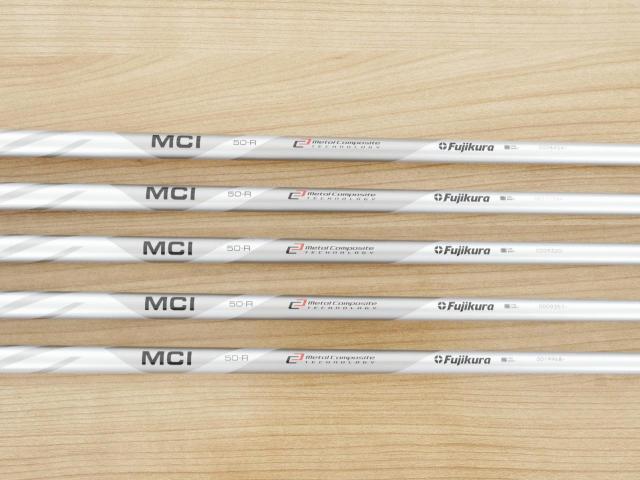 Iron set : Other Brand : ชุดเหล็ก Ryoma DSI (ตีง่ายมาก ไกลมากๆ หายากสุดๆ) มีเหล็ก 6-Pw (5 ชิ้น) ก้านกราไฟต์ Fujikura MCI 50 Flex R