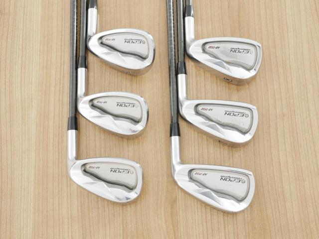 Iron set : Epon : ชุดเหล็ก EPON AF-702 Forged มีเหล็ก 6-Pw,Aw (6 ชิ้น) ก้านกราไฟต์ Quadra 4AX SOF 502i Flex R