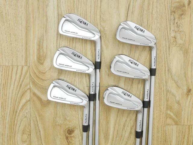 Iron set : Honma : ชุดเหล็ก Honma Tour World TW727V (Forged ออกปี 2016) มีเหล็ก 5-10 (6 ชิ้น) ก้านเหล็ก Rifle Flex S