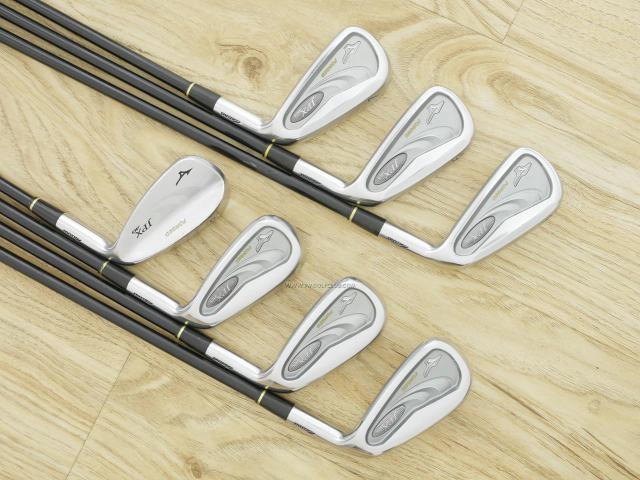 Iron set : Mizuno : ชุดเหล็ก Mizuno JPX AD (Forged) มีเหล็ก 5-Pw,Aw (7 ชิ้น) ก้านกราไฟต์ Flex R