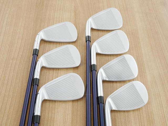 Iron set : Taylormade : ชุดเหล็ก Taylormade Qi (รุ่นล่าสุด ออกปี 2024 Japan Spec.) มีเหล็ก 6-Pw,Aw,Sw (7 ชิ้น) ก้านกราไฟต์ Mitsubishi Diamana TM60 Flex R