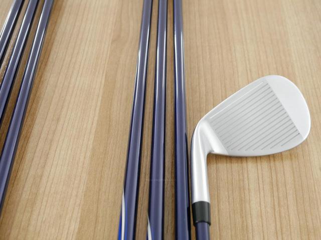 Iron set : Taylormade : ชุดเหล็ก Taylormade Qi (รุ่นล่าสุด ออกปี 2024 Japan Spec.) มีเหล็ก 6-Pw,Aw,Sw (7 ชิ้น) ก้านกราไฟต์ Mitsubishi Diamana TM60 Flex R