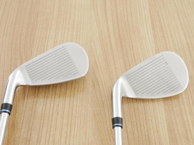 Iron set : XXIO : ชุดเหล็ก XXIO Cross 2 (ออกปี 2021 ตีไกลที่สุดของที่สุดจาก XXIO หน้าเด้งสุดๆ) มีเหล็ก 6-Pw,Aw,Dw,Sw (8 ชิ้น ตีไกลกว่าปกติ 2 เบอร์) ก้านเหล็ก NS Pro 860 DST Flex R