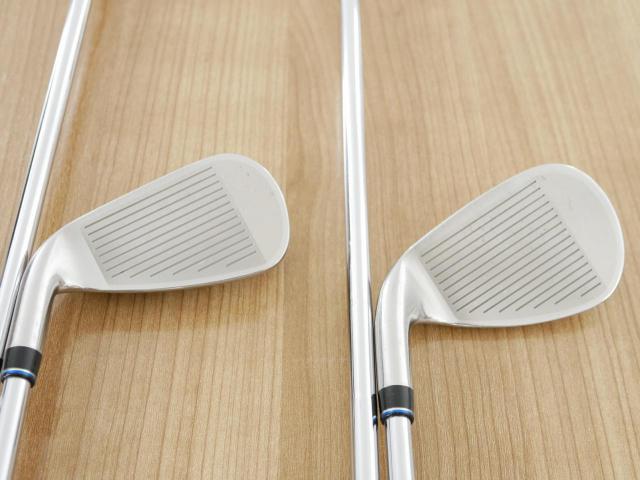 Iron set : XXIO : ชุดเหล็ก XXIO Cross 2 (ออกปี 2021 ตีไกลที่สุดของที่สุดจาก XXIO หน้าเด้งสุดๆ) มีเหล็ก 6-Pw,Aw,Dw,Sw (8 ชิ้น ตีไกลกว่าปกติ 2 เบอร์) ก้านเหล็ก NS Pro 860 DST Flex R