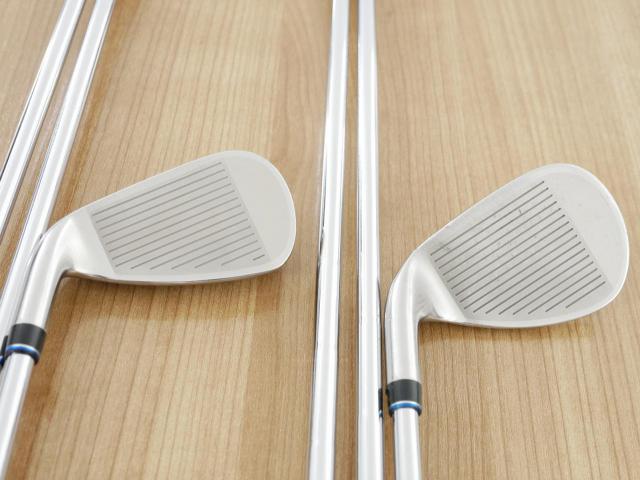 Iron set : XXIO : ชุดเหล็ก XXIO Cross 2 (ออกปี 2021 ตีไกลที่สุดของที่สุดจาก XXIO หน้าเด้งสุดๆ) มีเหล็ก 6-Pw,Aw,Dw,Sw (8 ชิ้น ตีไกลกว่าปกติ 2 เบอร์) ก้านเหล็ก NS Pro 860 DST Flex R