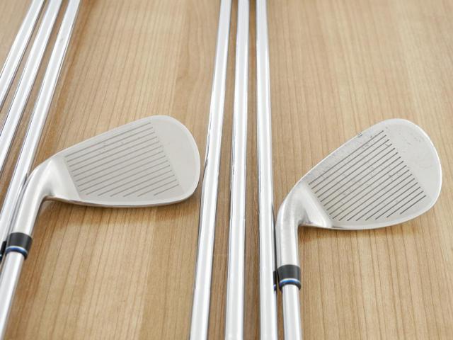 Iron set : XXIO : ชุดเหล็ก XXIO Cross 2 (ออกปี 2021 ตีไกลที่สุดของที่สุดจาก XXIO หน้าเด้งสุดๆ) มีเหล็ก 6-Pw,Aw,Dw,Sw (8 ชิ้น ตีไกลกว่าปกติ 2 เบอร์) ก้านเหล็ก NS Pro 860 DST Flex R