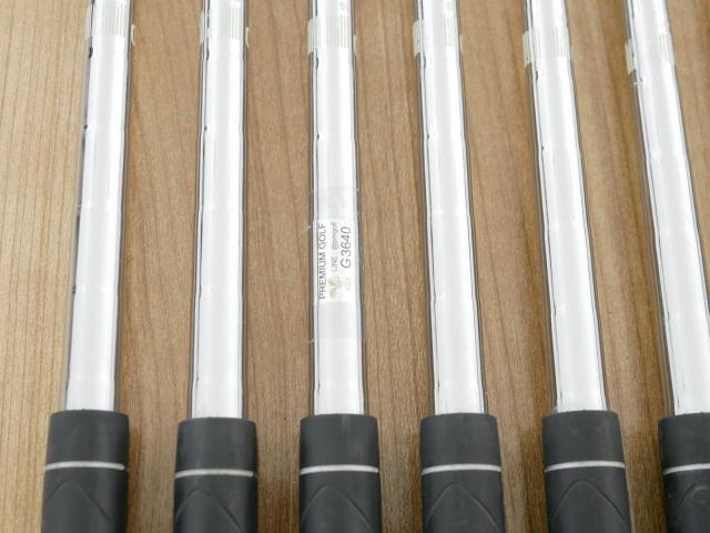 Iron set : XXIO : ชุดเหล็ก XXIO Cross 2 (ออกปี 2021 ตีไกลที่สุดของที่สุดจาก XXIO หน้าเด้งสุดๆ) มีเหล็ก 6-Pw,Aw,Dw,Sw (8 ชิ้น ตีไกลกว่าปกติ 2 เบอร์) ก้านเหล็ก NS Pro 860 DST Flex R