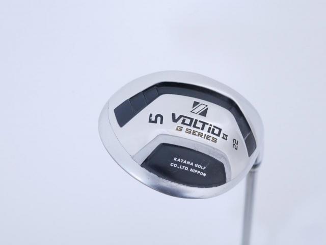 Fairway Wood : Katana : ไม้กระเทย Katana Voltio III G Series (ออกปี 2015) Loft 22 ก้าน Tour AD VJ-5U Flex R2