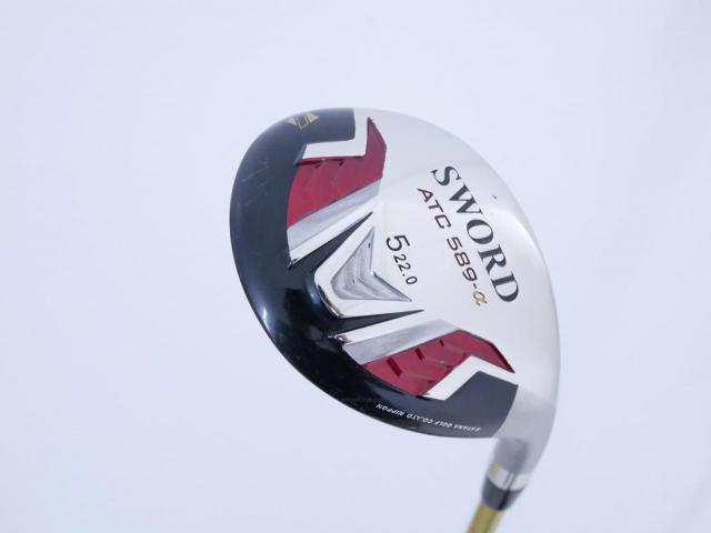 Fairway Wood : Katana : ไม้กระเทย Katana Sword ATC-589a (ปี 2015) Loft 22 ก้าน Speeder 589 Flex SR