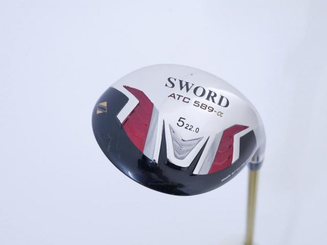 Fairway Wood : Katana : ไม้กระเทย Katana Sword ATC-589a (ปี 2015) Loft 22 ก้าน Speeder 589 Flex SR