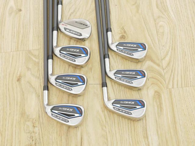 Iron set : Other Brand : ชุดเหล็ก Cobra King F8 One (รุ่นปี 2019) มีเหล็ก 5-Pw,Aw (7 ชิ้น) ก้านกราไฟต์ Fujikura 6 Flex S