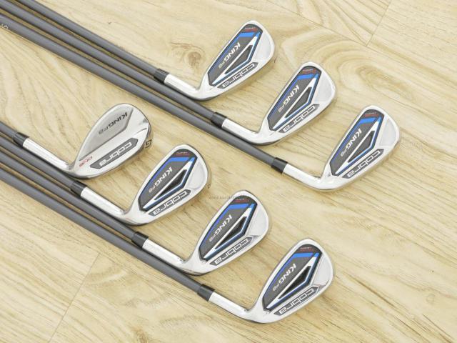 Iron set : Other Brand : ชุดเหล็ก Cobra King F8 One (รุ่นปี 2019) มีเหล็ก 5-Pw,Aw (7 ชิ้น) ก้านกราไฟต์ Fujikura 6 Flex S