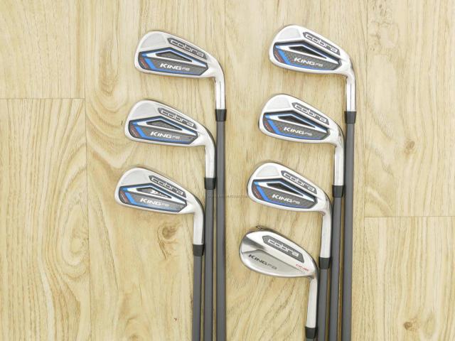 Iron set : Other Brand : ชุดเหล็ก Cobra King F8 One (รุ่นปี 2019) มีเหล็ก 5-Pw,Aw (7 ชิ้น) ก้านกราไฟต์ Fujikura 6 Flex S
