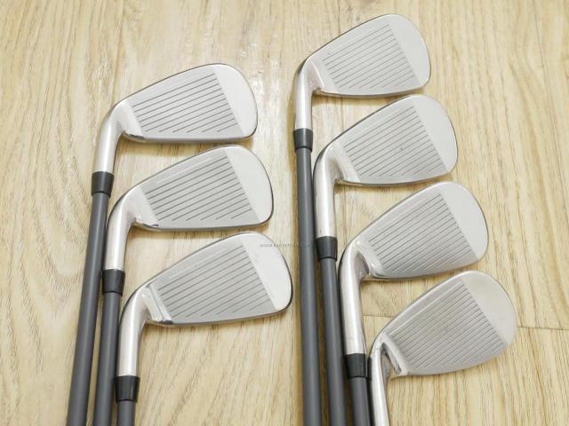 Iron set : Other Brand : ชุดเหล็ก Cobra King F8 One (รุ่นปี 2019) มีเหล็ก 5-Pw,Aw (7 ชิ้น) ก้านกราไฟต์ Fujikura 6 Flex S