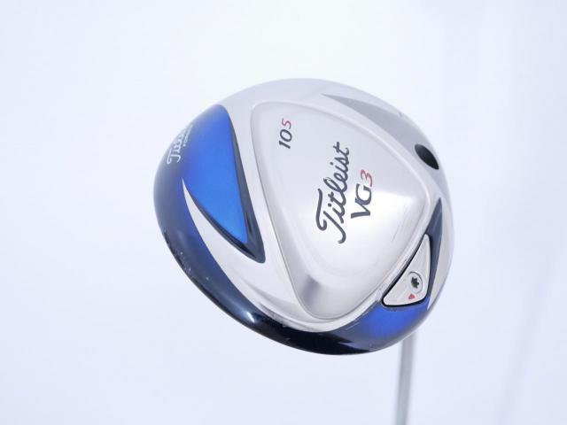 Driver : Titleist : ไดรเวอร์ Titleist VG3 2015 (Japan Spec.) Loft 10.5 ก้าน Mitsubishi VG50 Flex SR