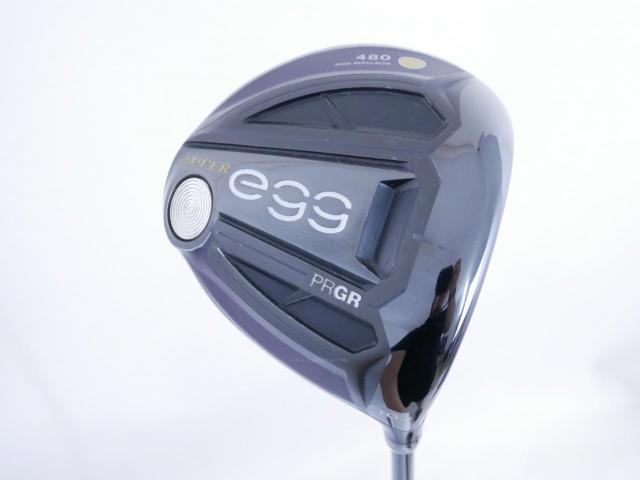 Driver : PRGR : ไดรเวอร์ PRGR Super EGG 480cc. (ปี 2021 หน้าเด้งเกินกฏ ตีไกลมาก) Loft 10.5 Flex SR (M-40)