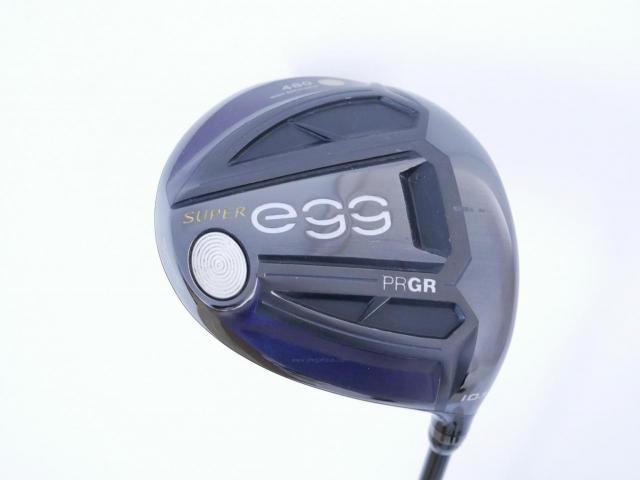Driver : PRGR : ไดรเวอร์ PRGR Super EGG 480cc. (ปี 2021 หน้าเด้งเกินกฏ ตีไกลมาก) Loft 10.5 Flex SR (M-40)