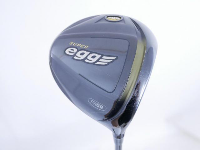 Driver : PRGR : ไดรเวอร์ PRGR Super EGG (ปี 2019 หน้าเด้งเกินกฏ COR 0.86) Loft 10.5 ก้าน M-40 Flex SR