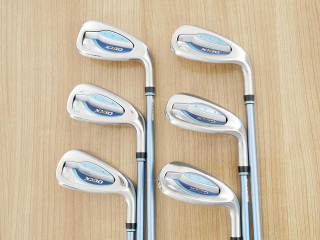Lady club : All : ชุดเหล็ก XXIO 13 (รุ่นปี 2025 ตีง่าย ไกลมาก) มีเหล็ก 7-Pw,Aw,Sw (6 ชิ้น) ก้านกราไฟต์ XXIO MP1300L Flex L