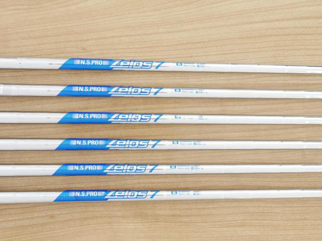 Iron set : Yamaha : ชุดเหล็ก Yamaha Inpres UD+2 (ออกปี 2021 ตีไกลที่สุด ไกลกว่าเหล็กทั่วไป 2 เบอร์ หน้าเด้ง COR 0.822) มีเหล็ก 7-Pw,Aw,As (6 ชิ้น) ก้านเหล็ก NS Pro Zelos 7 Flex S