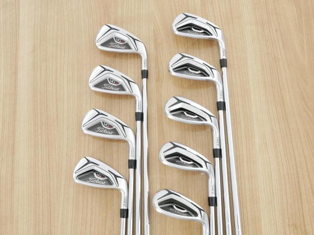 Iron set : Titleist : ชุดเหล็ก Titleist VG3 Type D Forged (รุ่นปี 2019 Japan Spec. ตีง่ายและไกลที่สุดของ Titleist) มีเหล็ก 5-Pw,Aw,As,Sw (9 ชิ้น) ก้านเหล็ก NS Pro 950 Flex S