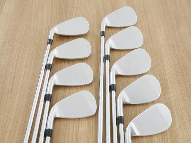 Iron set : Titleist : ชุดเหล็ก Titleist VG3 Type D Forged (รุ่นปี 2019 Japan Spec. ตีง่ายและไกลที่สุดของ Titleist) มีเหล็ก 5-Pw,Aw,As,Sw (9 ชิ้น) ก้านเหล็ก NS Pro 950 Flex S