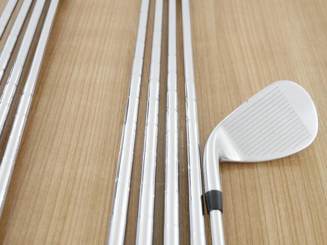 Iron set : Titleist : ชุดเหล็ก Titleist VG3 Type D Forged (รุ่นปี 2019 Japan Spec. ตีง่ายและไกลที่สุดของ Titleist) มีเหล็ก 5-Pw,Aw,As,Sw (9 ชิ้น) ก้านเหล็ก NS Pro 950 Flex S