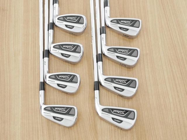 Iron set : Titleist : ชุดเหล็ก Titleist AP2 712 Forged มีเหล็ก 3-Pw (8 ชิ้น) ก้านเหล็ก NS Pro 950 Flex S