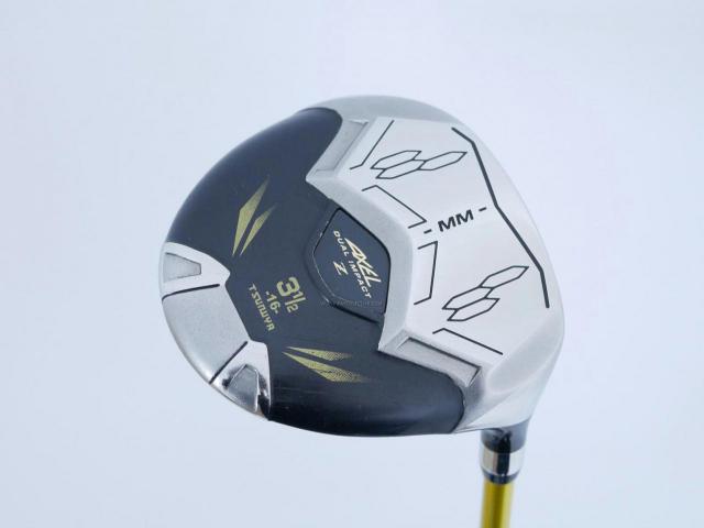 Fairway Wood : Tsuruya : หัวไม้ 3 Tsuruya AXEL Dual Impact Z MM (เหมาะกับซีเนี้ยร์) Loft 16 Flex R